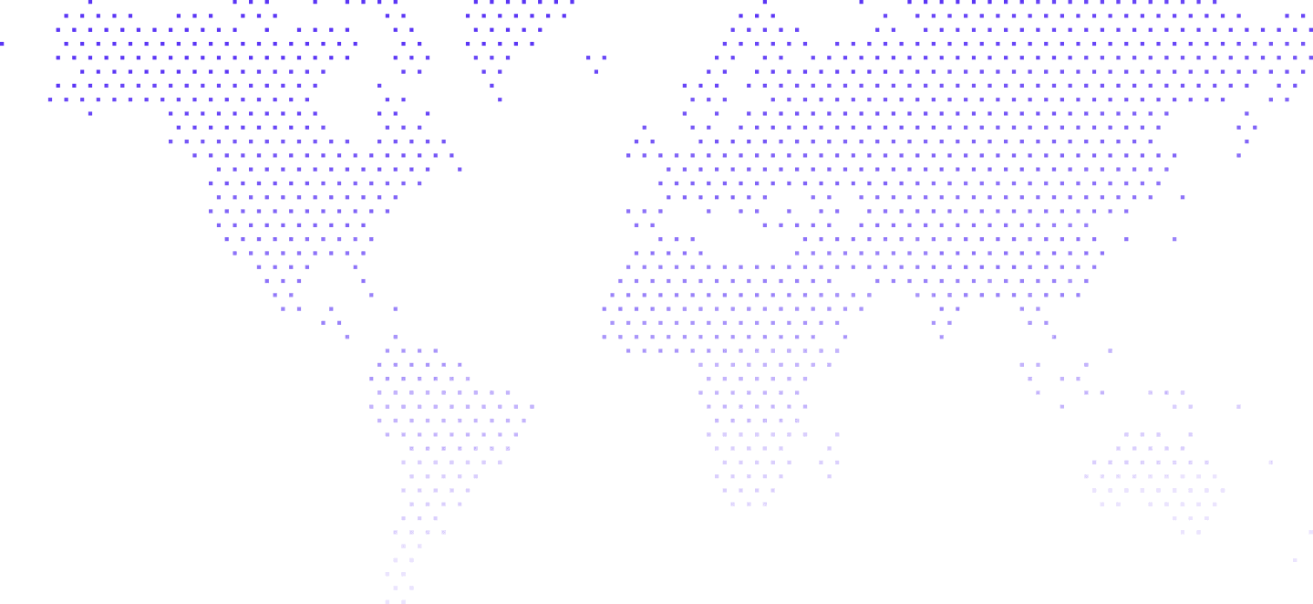 World map dotted background