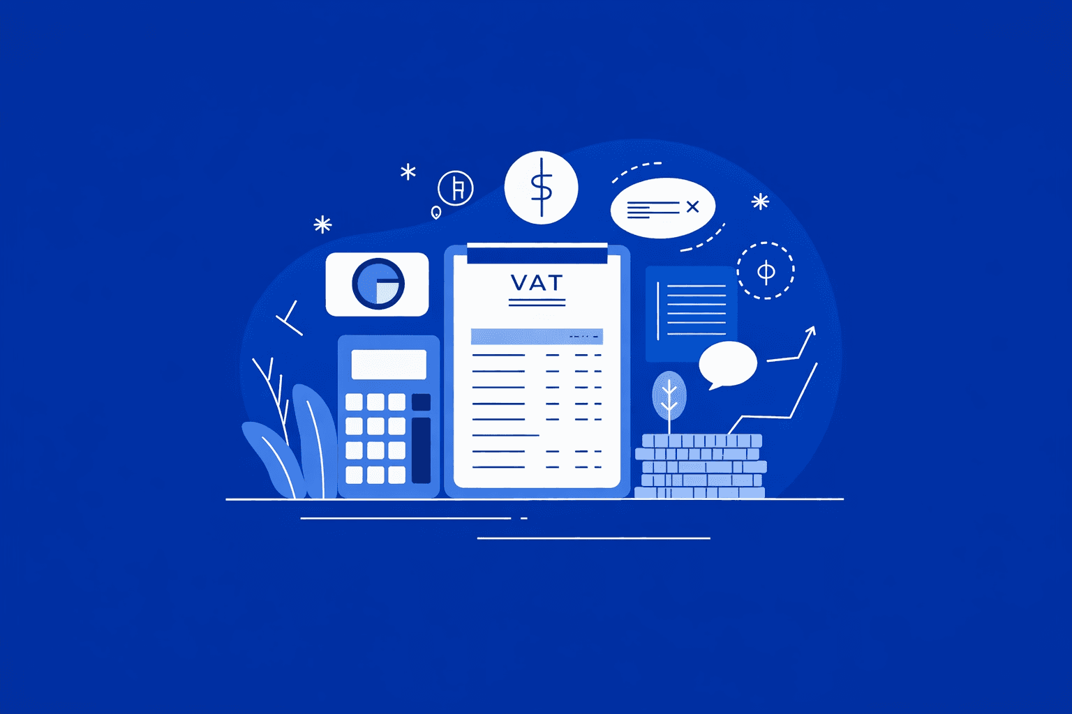 VAT Calculator Illustration